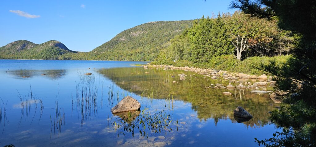 Beautiful Jordan Pond, Acadia National Park